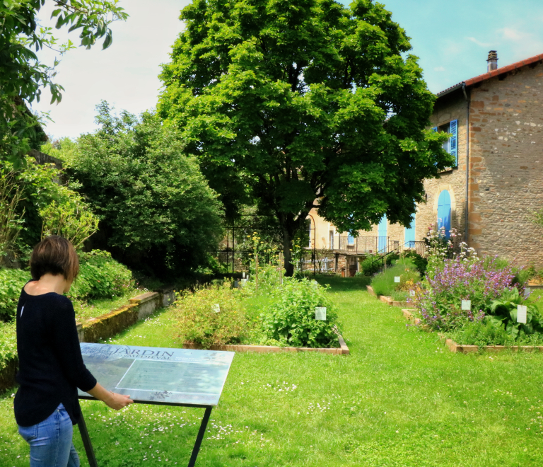 Vue gnrale du jardin