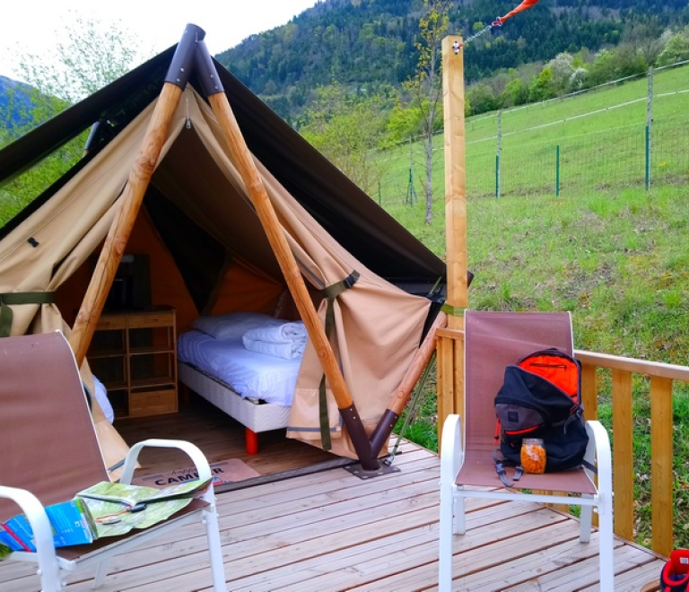 Camping Belle Roche - La tente liberté