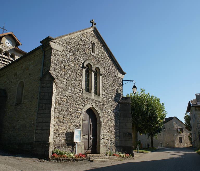 glise de Parmilieu - Balcons du Dauphin - Nord-Isre -  moins d'une heure de Lyon