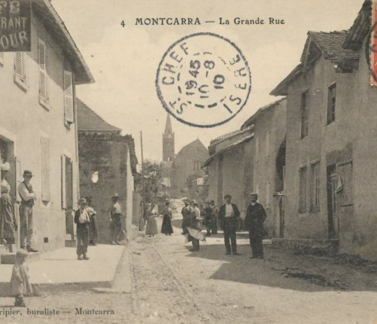 Carte postale ancienne - la Grande Rue