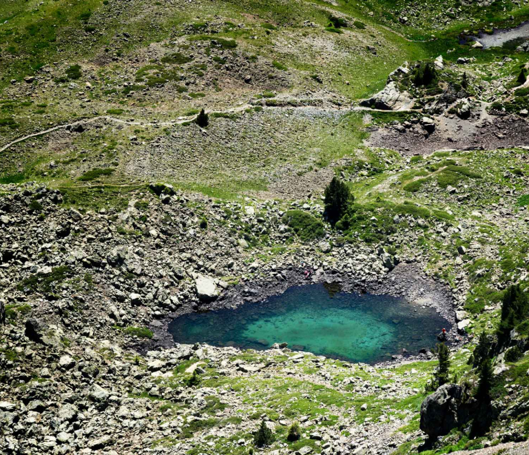 Photo lac col de l'Infernet Chamrousse