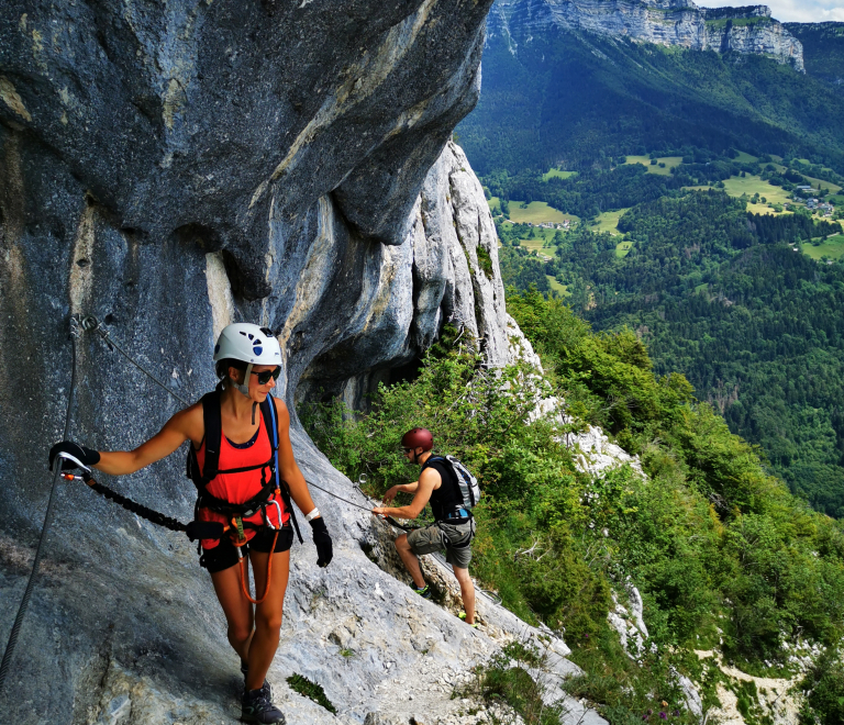 Via ferrata Roche Veyrand